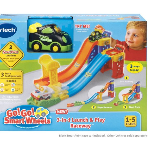 Vtech Go Go Smart Wheels 3-in-1 Launch & Play Raceway - Picture 5 of 5
